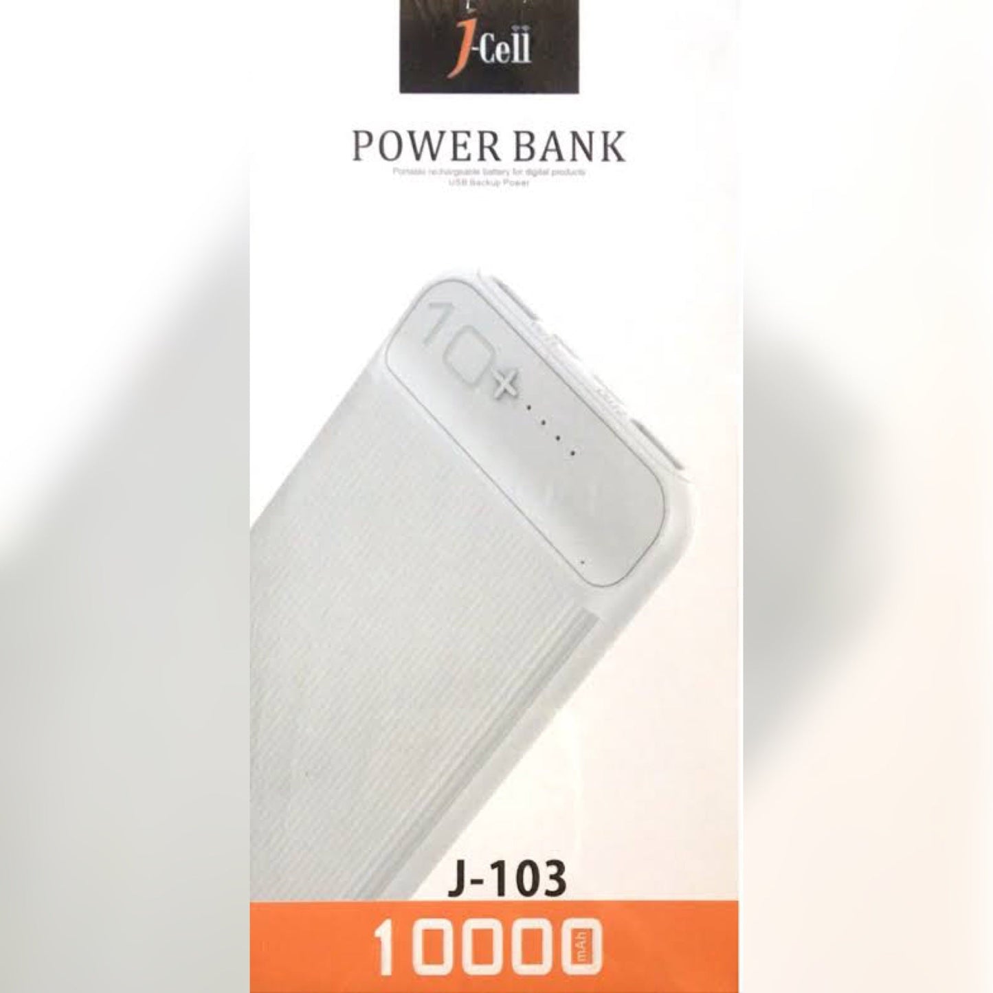 J-Cell 10,000 MAH PowerBank